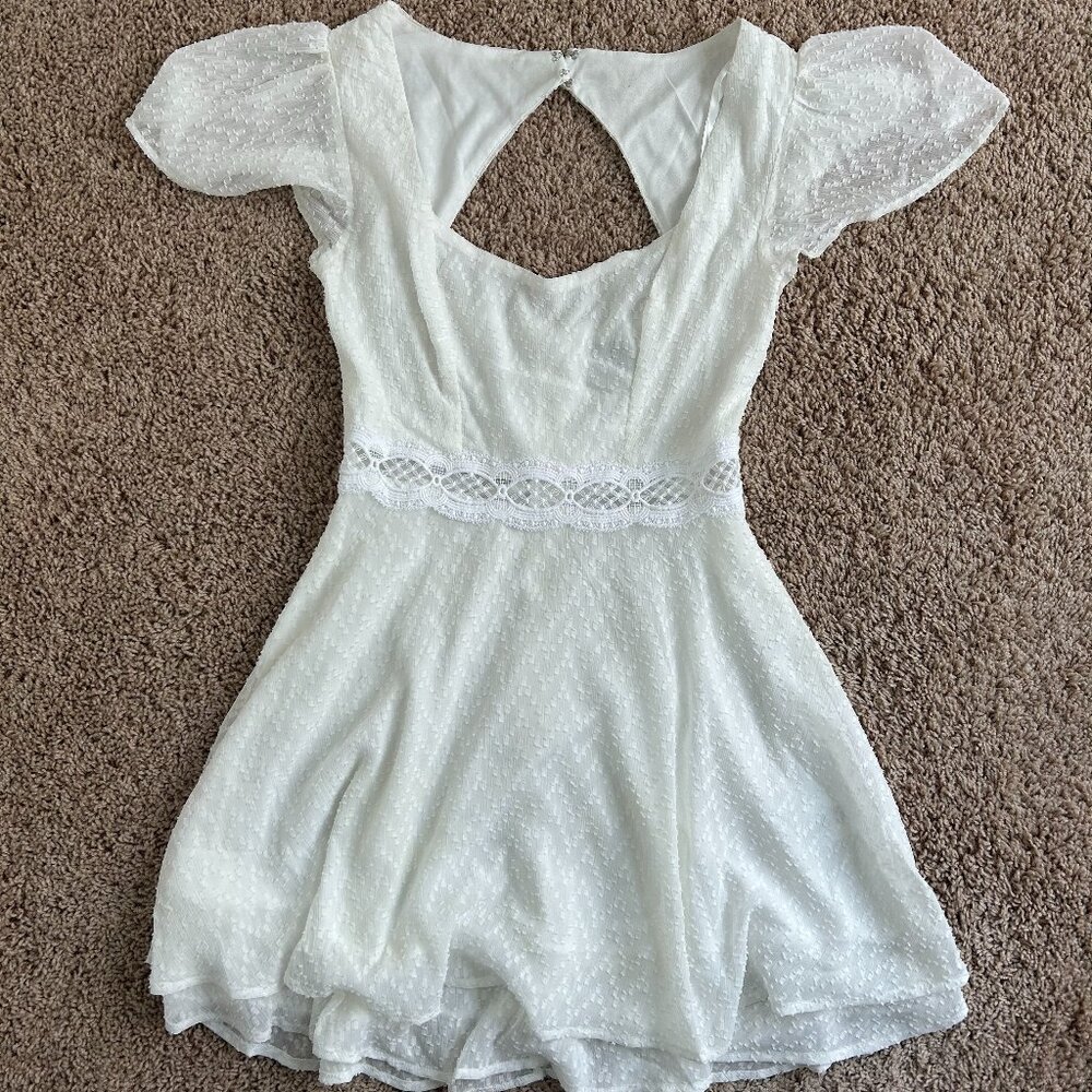 City Triangles Women's White Dress